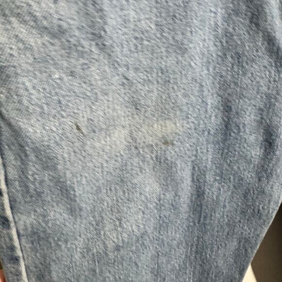 Levi's 505 Regular Fit Straight Vintage Jean Men 33x30 Blue Light Wash Cotton - Picture 6 of 13